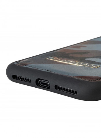 Protective Case Cover For Apple iPhone XR Camouflage Grey