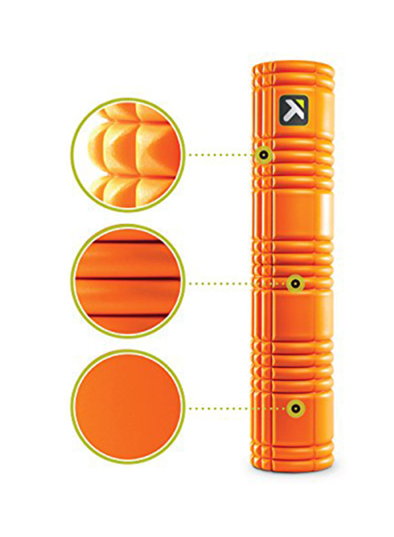 Trigger Point Grid Foam Roller With Free Online Instructional Videos 5.511811018X25.984251942X5.511811018inch