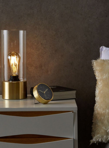 Lax Gold Plated Base Table Lamp Gold