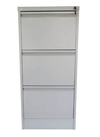 3-Drawer Filing Cabinet Beige 102.5centimeter