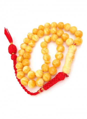 Natural Amber Sand Sunshine Prayer Beads