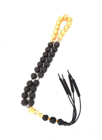 Natural Volcanic Stone Prayer Beads