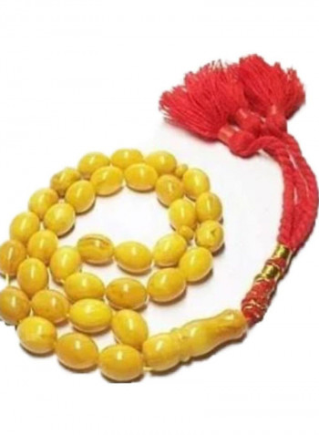 Poland Amber Sand  Prayer Beads