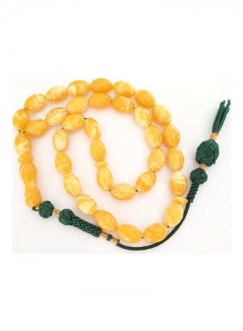 Poland Amber Sand Sunshine Prayer Beads