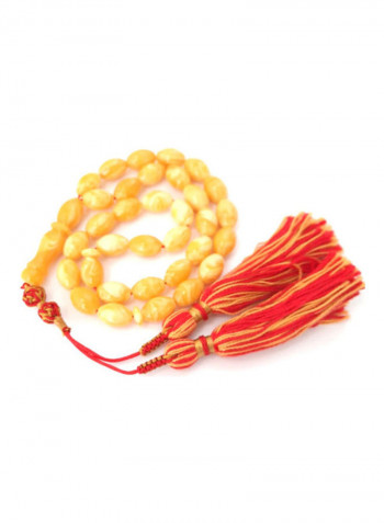 Natural Poland Amber Sand Prayer Beads