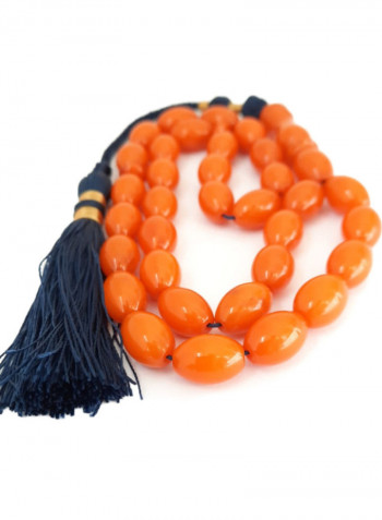 Poland Amber Sand Handmade Tassel Prayer Bead