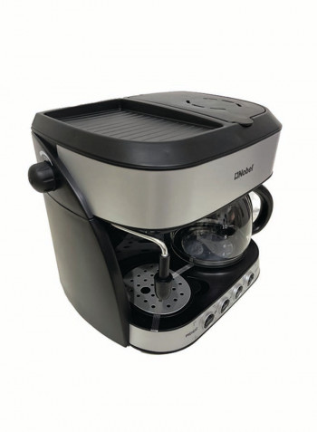 Coffee Machine With Frother And Esspresso 1.25 l 1850 W NCM13 Black