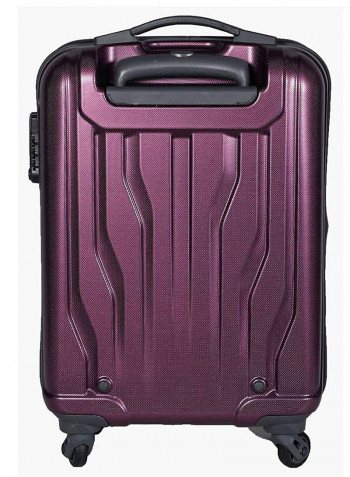 Marshal Hardside Large Check in Luggage Trolley Raisin