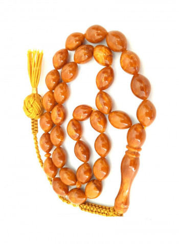 Poland Amber Sand Honey Prayer Beads