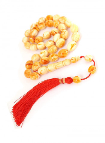 Rosary Mixed Amber Sand Prayer Beads