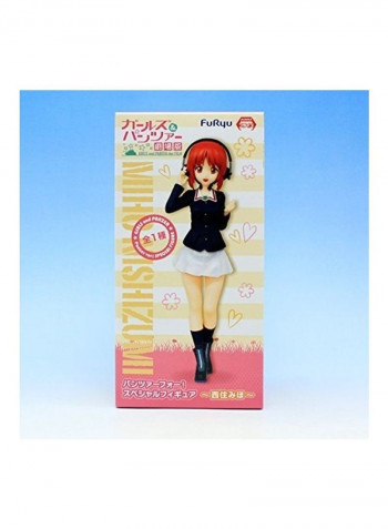 Miho Nishizumi Special Figure 9 x 7 x 3inch