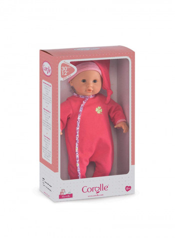 Mon Premier Poupon Bebe Calin Floral Bloom Baby Doll 12inch