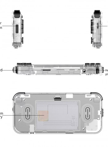 Retro Handheld Video Game Console
