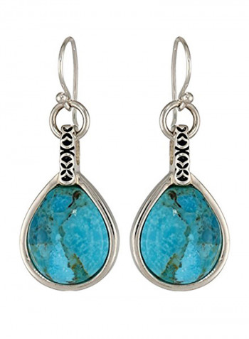 Silhouette Sterling Silver Drop Earrings