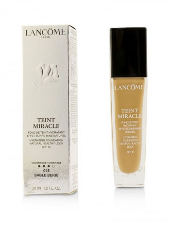 Teint Miracle Hydrating Foundation SPF15 045 Sable Beige