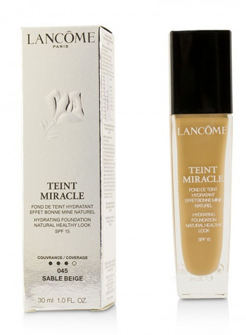 Teint Miracle Hydrating Foundation SPF15 045 Sable Beige