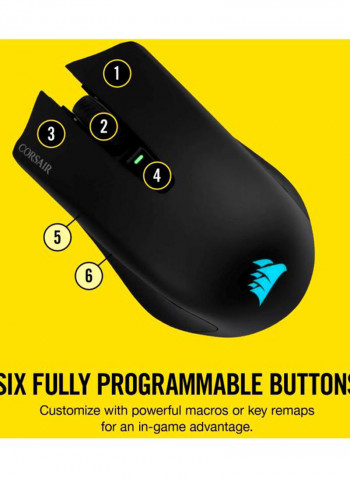 Wireless Rechargeable Gaming Mouse With Slipstream Technology