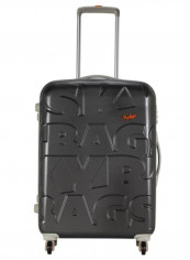 Oscar Hardside Medium Check in Luggage Trolley Graphite