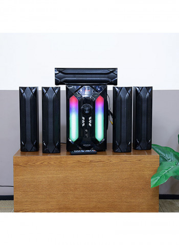 5.1 Channel Multimedia Speaker System KNMS6083 Black