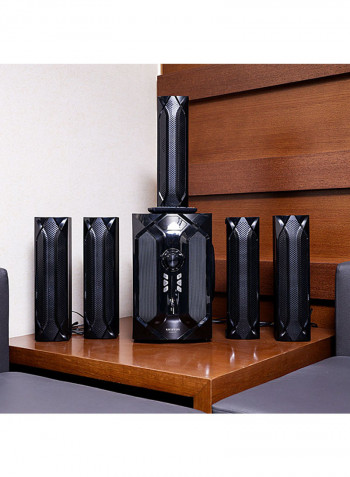 5.1 Channel Multimedia Speaker System KNMS6083 Black