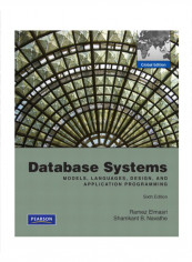 Database Systems Models, Languages, Design, And Application Programming Paperback 6