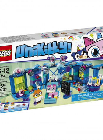 359-Piece Unikitty! Dr. Fox Laboratory Building Kit