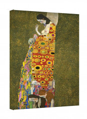 Hopeful Gallery Wrapped Canvas Wall Art Multicolour 14 x 18inch