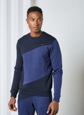 Colourblock Terry Sweatshirt Yale Navy reviews Colourblock Terry Sweatshirt Yale Navy