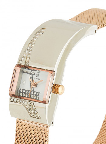 Women's Stainless Steel Analog Wrist Watch GLS124QCRW