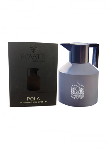 Pola Stainless Steel Kettle Black/Grey