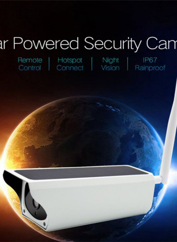Solar Panel Wireless Surveillance Camera