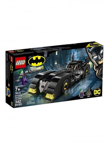 342-Piece DC Batman Batmobile: Pursuit of The Joker Building Toy