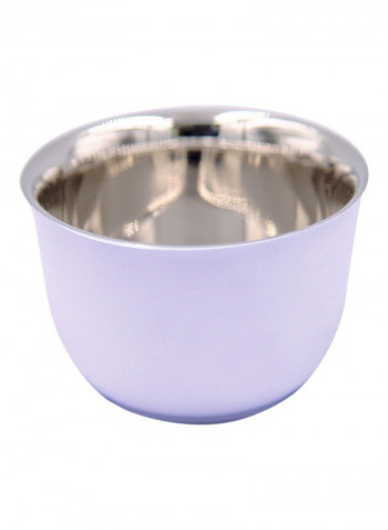 6-Piece Pola Arabica Stainless Steel Cup Set White