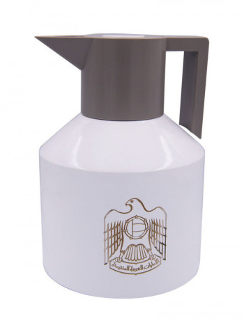 Pola Stainless Steel Kettle White/Grey
