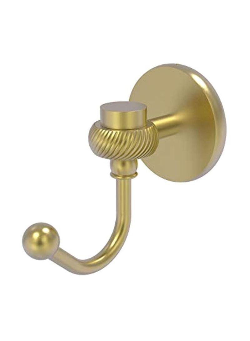 Satellite Orbit One Twisted Accents Robe Hook Gold