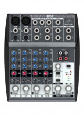 Xenyx 802 8-Channel Mixer 802 Black/Grey/Red reviews Xenyx 802 8-Channel Mixer 802 Black/Grey/Red