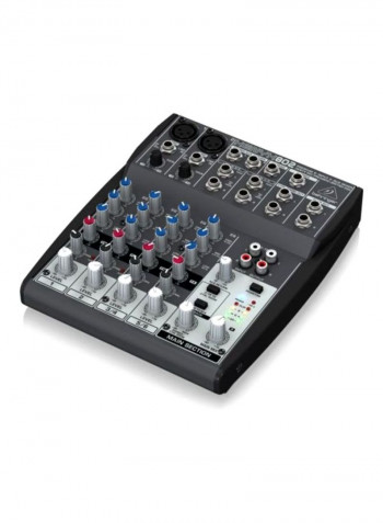 Xenyx 802 8-Channel Mixer 802 Black/Grey/Red