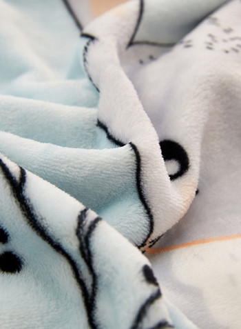 Printed Warm Blanket Multicolour