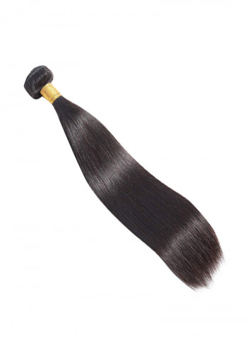 Straight Hair Extension Black 20inch