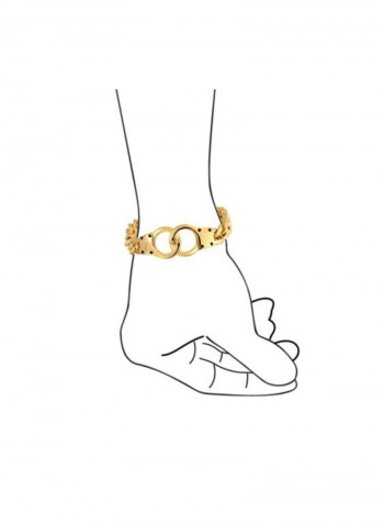 Gold Plated Curb Link Chain Bracelet