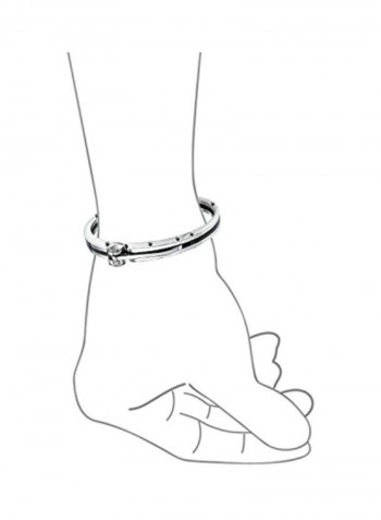 Stainless Steel Handcuff Bracelet