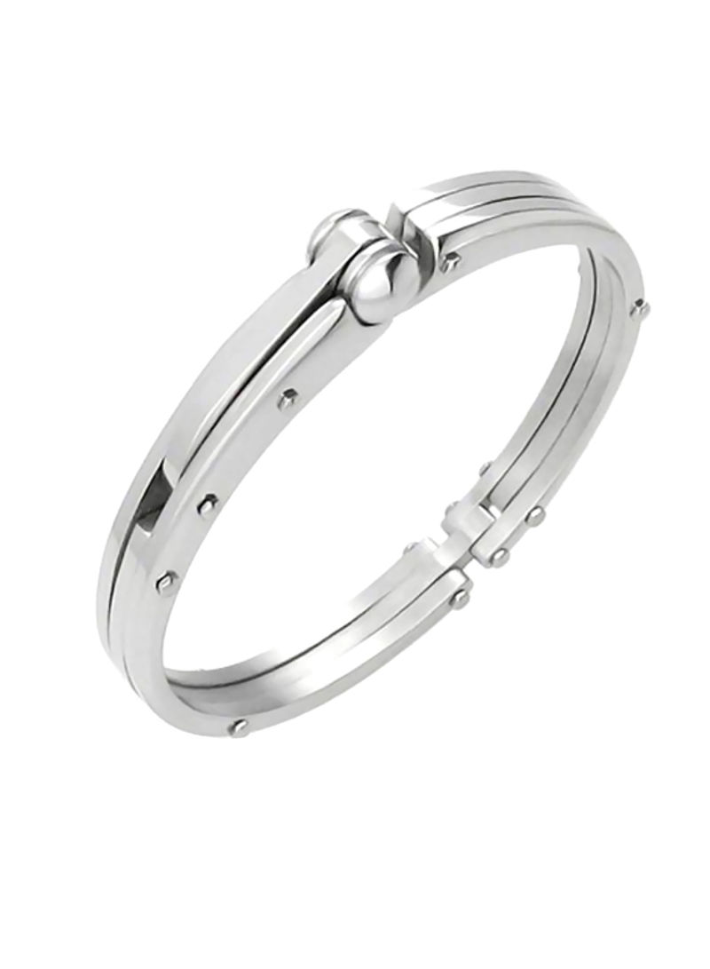 Stainless Steel Handcuff Bracelet