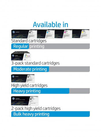 312A LaserJet Toner Cartridge Black