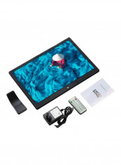 LED Display Digital Photo Frame 335x231x23millimeter Black