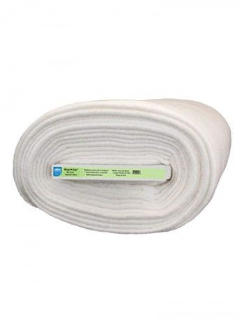 Wrap-N-Zap Batting For Microwave Project White