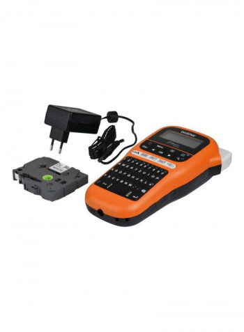 P-Touch Handheld Label Printer Orange/Black