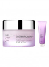 2-Piece Urban Glow Skin Brightening Kit Day Cream 50, Foaming Cleanser 125مل