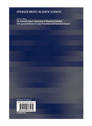 The Asteroid Impact Connection Of Planetary Evolution Paperback