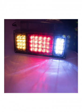 2-Piece Super Bright Truck LED Tail Light with Iron Net Protection