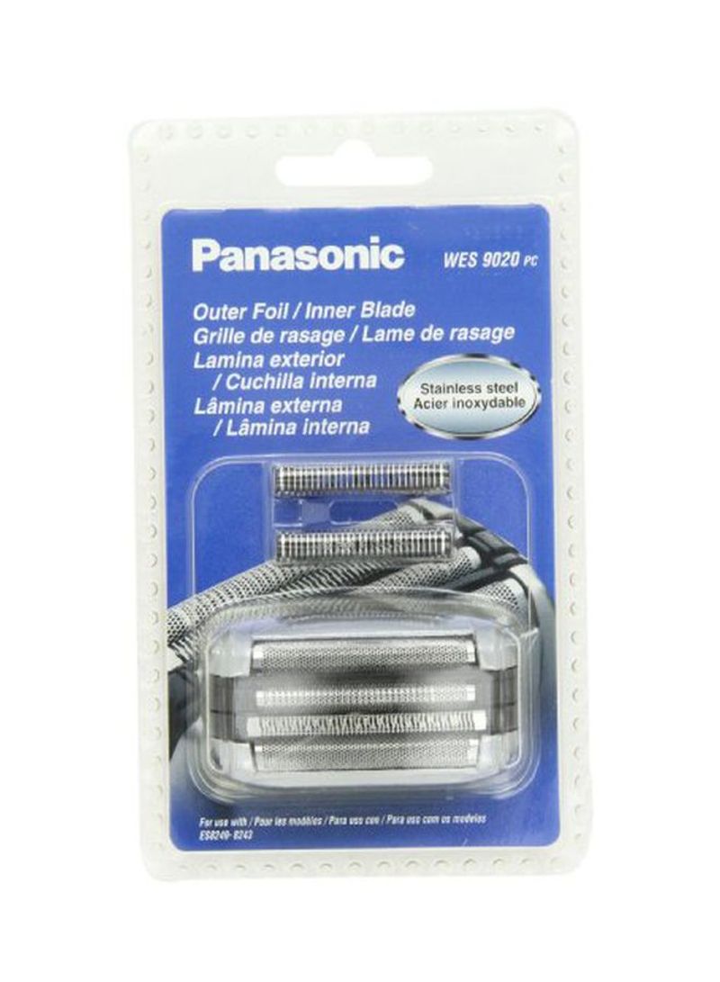 Stainless Steel Replacement Blade For Panasonic WES9020PC Electric Razor Silver